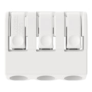 WAGO - Ein- und mehrpolige Klemmenleiste THR-Leiterplattenklemme 2061-1643/998-404 Drücker,1,5 mm²,weiß − 2880 Stück