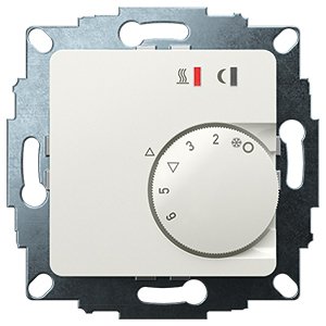 Eberle Controls - Raumthermostat/Uhrenthermostat UP-Raumregler 5-30C AC230V UTE2800-R-RAL9010G50 16A, 1 Schließer