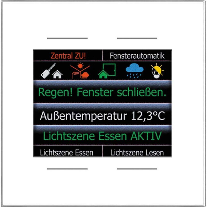 Issendorff - Bussystem-Melde-/Bedientableau Glas-Farbdisplay 2,8Z LCN - GT4DW 4Ta. +Temp.Sensor,ws − 1 Stück