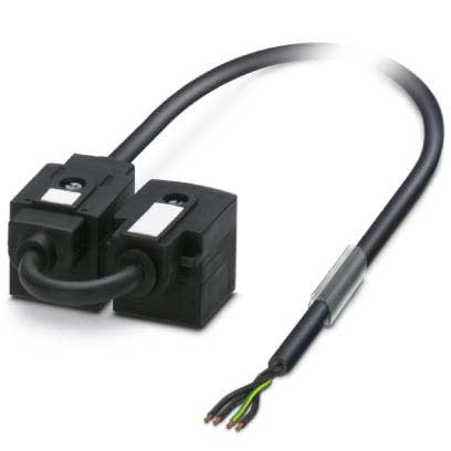 Phoenix Contact - Konfektioniertes Sensor-Aktor-Kabel Doppelventilstecker-Kabel SAC3,0/0,151162XA1LZ 4-polig, 3m