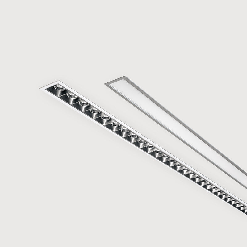 Lightnet - Decken-/Wandleuchte LED-Einbauleuchte LF3AEL-840M-L1780 4000K, silber  − 1 Stück