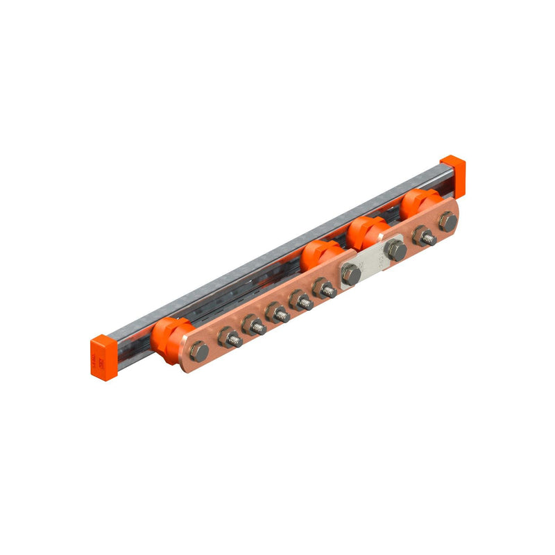 OBO Bettermann - Potentialausgleich-Schiene Potentialausgleichsschiene 1802 DC 5+1 CU BigBar/5+1 Anschl