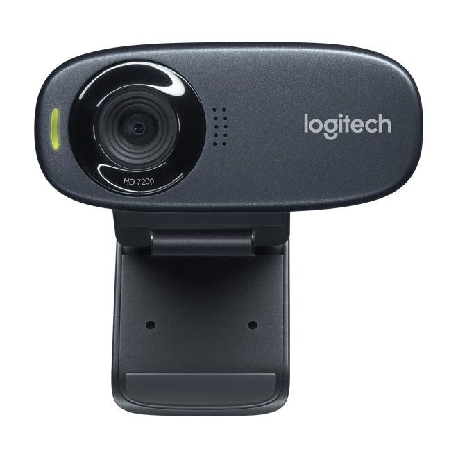 Logitech - Zubehör/Ersatzteile für Unterhaltungselektronik Webcam USB 5MP C310 HD, sw, Retail