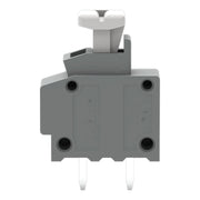 WAGO - Leiterplattenklemme 2LeiterLeiterplattenklemme 235-711/332-000 Drücker,0,75mm²,grau − 100 Stück