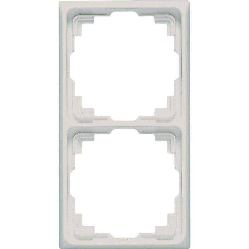 Jung - Abdeckrahmen Rahmen 2-fach lgr CD 582 K LG waage/senkrecht