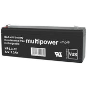 Hückmann - Blei-Akkumulator Multipower Blei-Akku 301074 MP2,2-12 Pb12V/2,2Ah