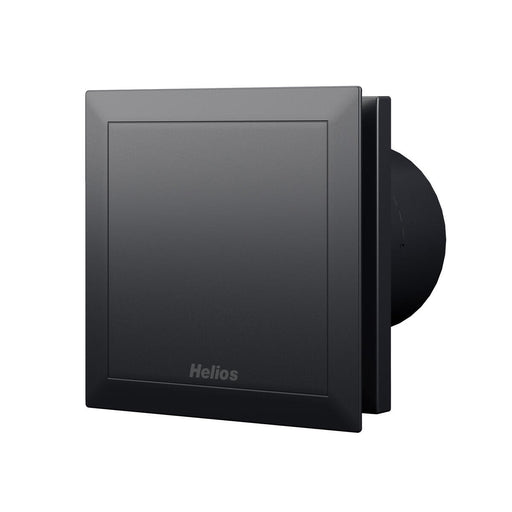 Helios Ventilatoren - Kleinraumventilator M1/100 F black Minivent 2-stuf. sw