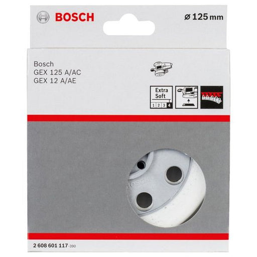 Bosch - Stützteller für Schleifwerkzeug Schleifteller extraweich, 2608601117 125 mm