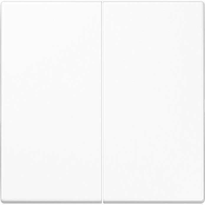 Jung - Abdeckung/Bedienelement für Installationsschalterprogramme Wippe aws LS 995 WW f.Serientast./Schalt