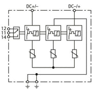 DEHN - Kombi-Ableiter für Energietechnik Kombiableiter DCB YPV 1500 FM DEHNcombo YPV FM