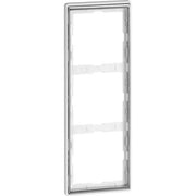 Peha - Abdeckrahmen Rahmen 3-fach rws/gold D 95.573.02.61 waage/senkrecht