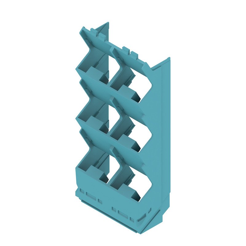 Weidmüller - Elektronik-Leergehäuse Seitenelement IP20 CH20M45 S#2624760000 verbaut Kunststoff − 6 Stück