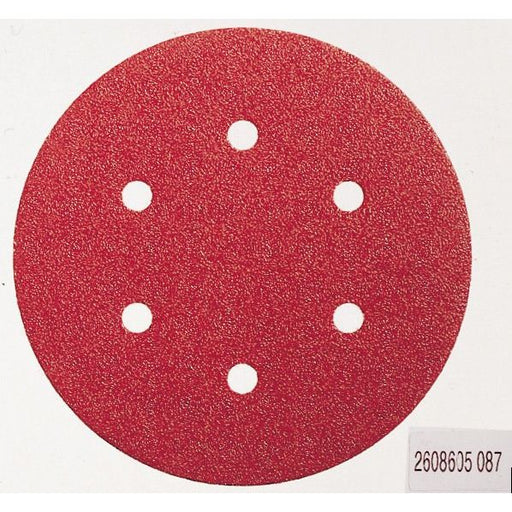 Bosch - Schleifpapier/Schleifvlies Schleifblatt C430, 150 mm, 2608605720 120 6 Löcher Klett