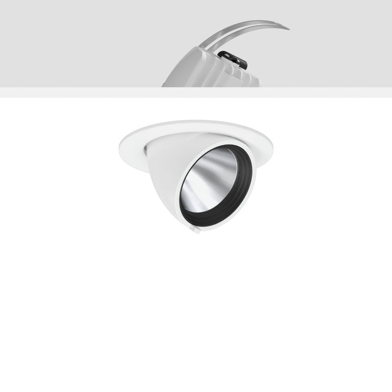 RZB - Downlight/Strahler/Flutlicht LED-Einbaustrahler 911575.002 930, weiß