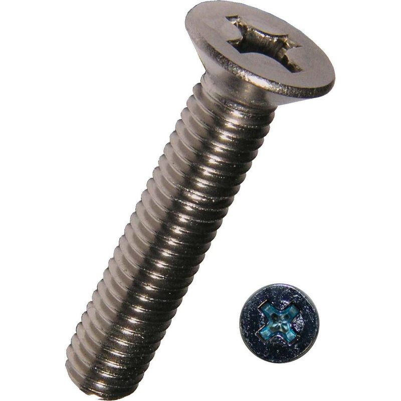 Dresselhaus - Maschinenschraube/Bolzen Senkschraube 3378/000/01 3x16 Kreuzschlitz H, A2 − 2000 Stück