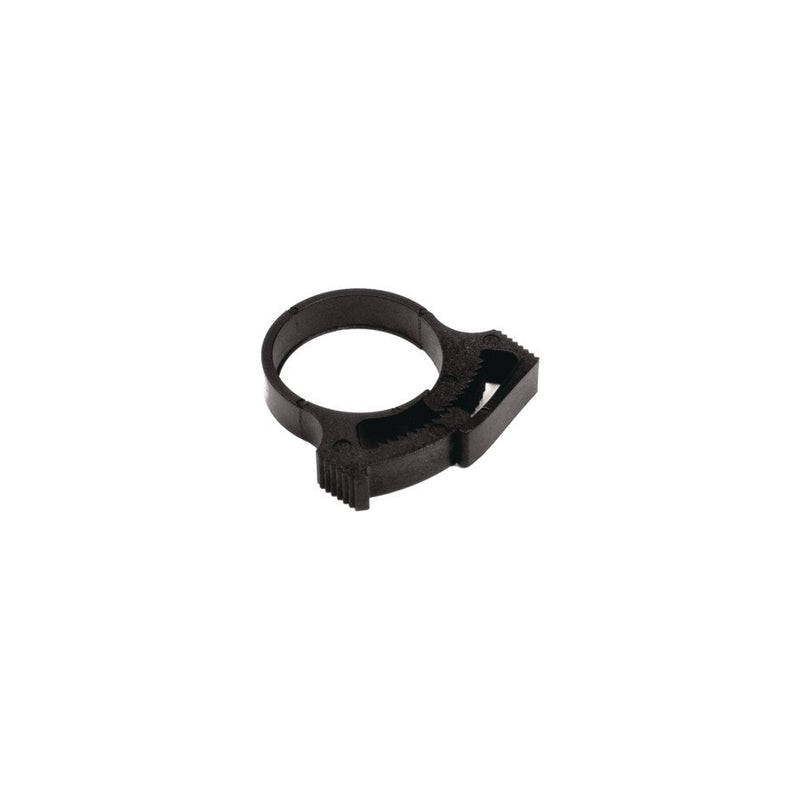 HellermannTyton - Befestigungsschelle für Kabel/Rohre Befestigungsschelle 192-10240(100) schwarz − 100 Stück