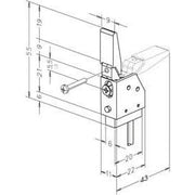 Assa Abloy effeff - Zubehör/Ersatzteile für elektrischen Türöffner Riegelschaltkontakt 878----------00