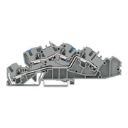 WAGO - Installations-Etagenklemme 2005-7649 N/L 4/6qmm grau − 50 Stück