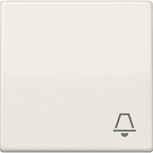 Jung - Abdeckung/Bedienelement für Installationsschalterprogramme Wippe Symbol KLINGEL ws AS 591 K für Taster