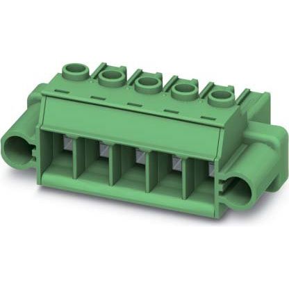 Phoenix Contact - Kabelsteckverbinder für Leiterplattensteckverbinder Leiterplattensteckverbinde PC 5/ 5-STF1-7,62 41A 1000V 5p grün − 50 Stück