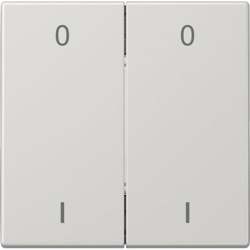 Jung - Sender/Fernbedienung für Installationsschalterprogramme Funk-Wandsender lgr ENO LS 995-01 LG 4-kanalig Symbole