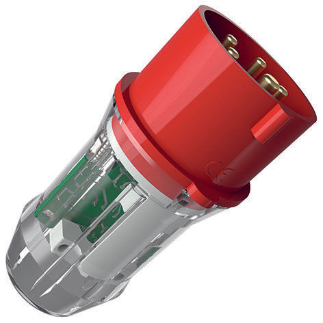 Mennekes - CEE-Stecker (IEC 60309) Drehfeld 1437 63A,5p,6h,400V,IP44 − 1 Stück by Mennekes
