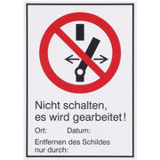 DEHN - Warn-/Hinweisschild Warn-/Hinweisschild WHS NSEW GA M#700054 Kunststoff