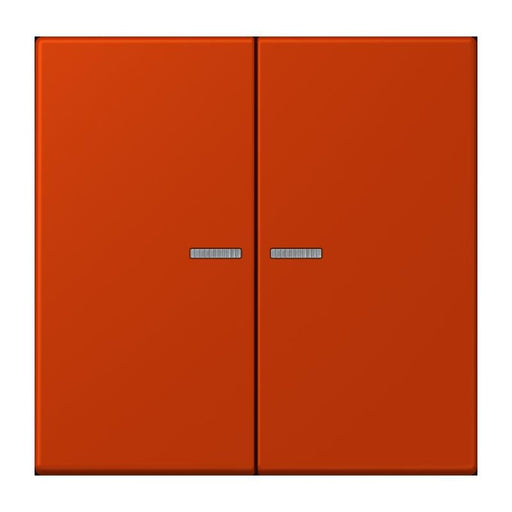 Jung - Bedienelement intelligent Taster 2fach BT LC 17102 244 rouge vermillon 59