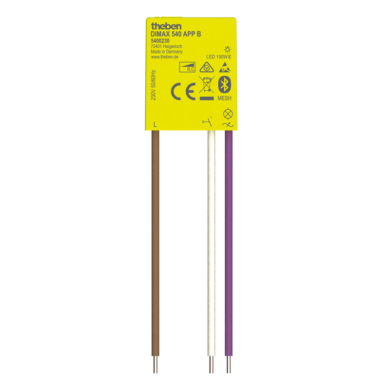 Theben - Dimmer Mini-Universaldimmer UP DIMAX 540 APP B − 1 Stück