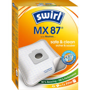 Swirl - Zubehör/Ersatzteile für Bodenpflege Staubbeutel MX 87 EcoPor VE4 für Moulinex