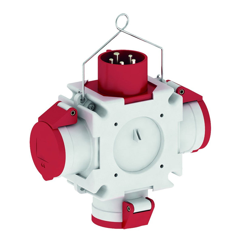 Bals Elektrotech - CEE-Steckdosen-Kombination (IEC 60309) Kreuzverteiler 546