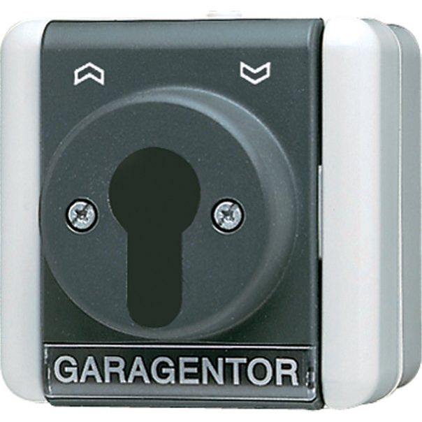 Jung - Jalousieschalter/-taster Schlüsselschalter 833.18 W 10AX 250V 1-pol