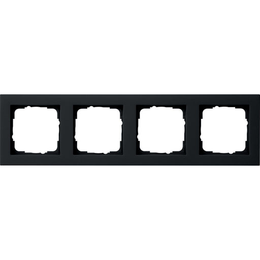 Gira - Abdeckrahmen 4f. sw 021409