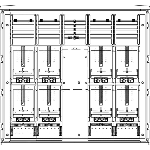 Elsta Mosdorfer - Zähler-Komplettschrank Zähleranschlusssäule ZS638.N2 A655-3 N2 8Z 3.HZ