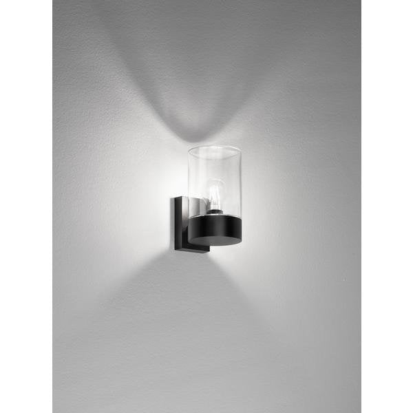 Brumberg Leuchten - Decken-/Wandleuchte Wandanbauleuchte 60140180 schwarz