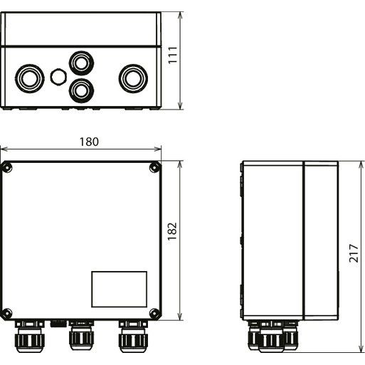 DEHN - Photovoltaik-DC-Stringbox Generatoranschlusskasten DCU 2 YPV 1100 1M 2S für PV-Anlagen