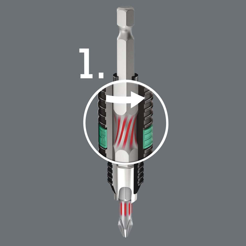 Wera - Bit-Set Bit-Box BTZ Bi-Torsion 05057761001 20xPZ 2x25