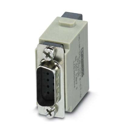 Phoenix Contact - Kontakteinsatz für Rechtecksteckverbinder Kontakteinsatzmodul HC-M-DSUB-09/2-CT-F