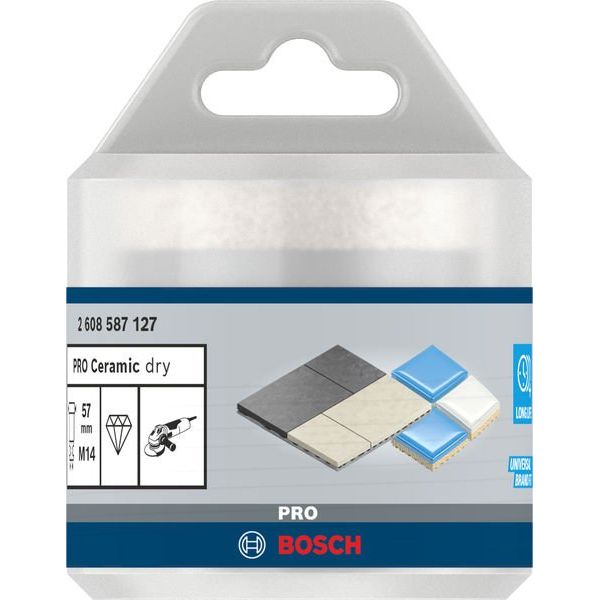 Bosch - Bohrer PRO Ceramic dry 2608587127 Trockenbohrkrone 57