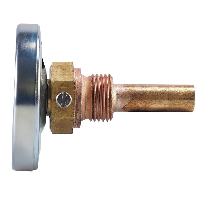 Jumo - Messgerät für Temperatur und Klima Bimetallthermometer Kl.1,5 80000580 0-120°C, EB-L 50mm