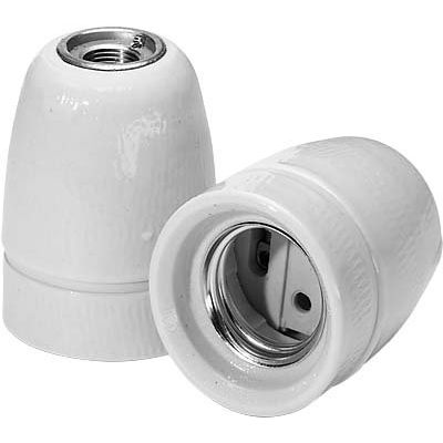 Houben - Lampenfassung Fassung E27 535685 Porz,ws,3-tlg,M10x1