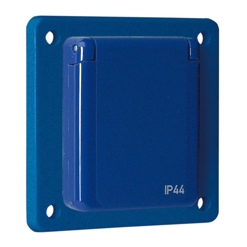 Walther Werke - Steckdose Schutzkontaktsteckdose 10005 16A230V2P+E IP44 bl − 1 Stück