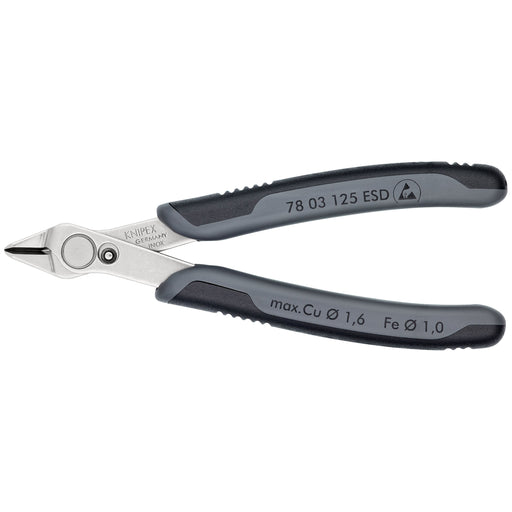 Knipex - Seitenschneider Präz.-Schneidzange 78 03 125 ESD 125mm