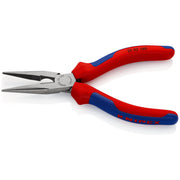 Knipex - Flachzange Flachrundzange 25 02 160 mit Schneide, 160mm