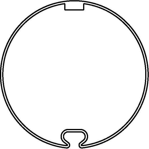 DELTA DORE - Zubehör/Ersatzteile für Tor-/Rollladenantriebe Adapter-Set Medium AMI45-D63F/Spezial 63 Flnurhr Sp