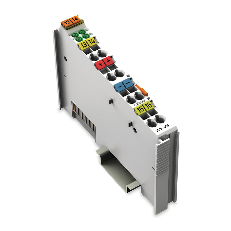 WAGO - Feldbus, Dez. Peripherie - Digitales Ein-/Ausgangs-Modul Digitale Eingangsklemme 750-403 4-Kanal DC24V 0.2ms