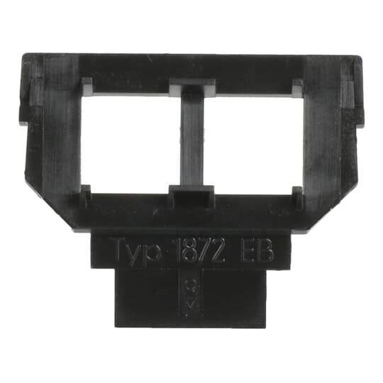 Busch-Jaeger - Einsatz/Abdeckung für Kommunikationstechnik Sockel für 1758... 1872 EB f. Mod.-Jack 2x6u.8p