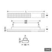 LTS Licht&Leuchten - Pendelleuchte LED-Pendelleuchte LUZD1310484060DALIsi 840, DALI, si