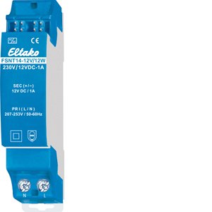 Eltako - Gleichstromversorgung Schaltnetzteil FSNT14-12V/12W 12V/12W