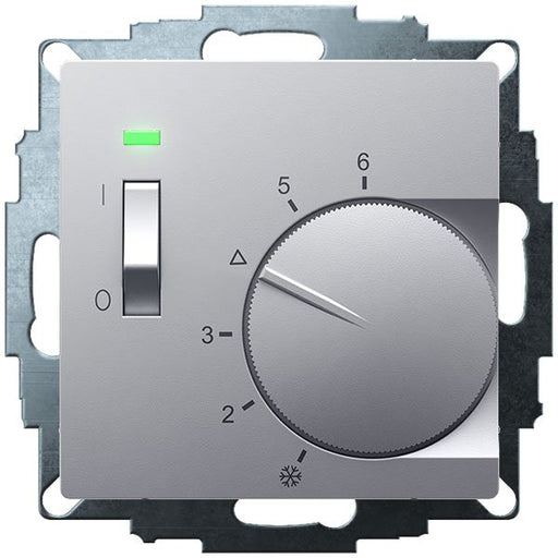 Eberle Controls - Raumthermostat/Uhrenthermostat UP-Raumregler 5-30C AC230V UTE 1015-Alu-55 1Öffner